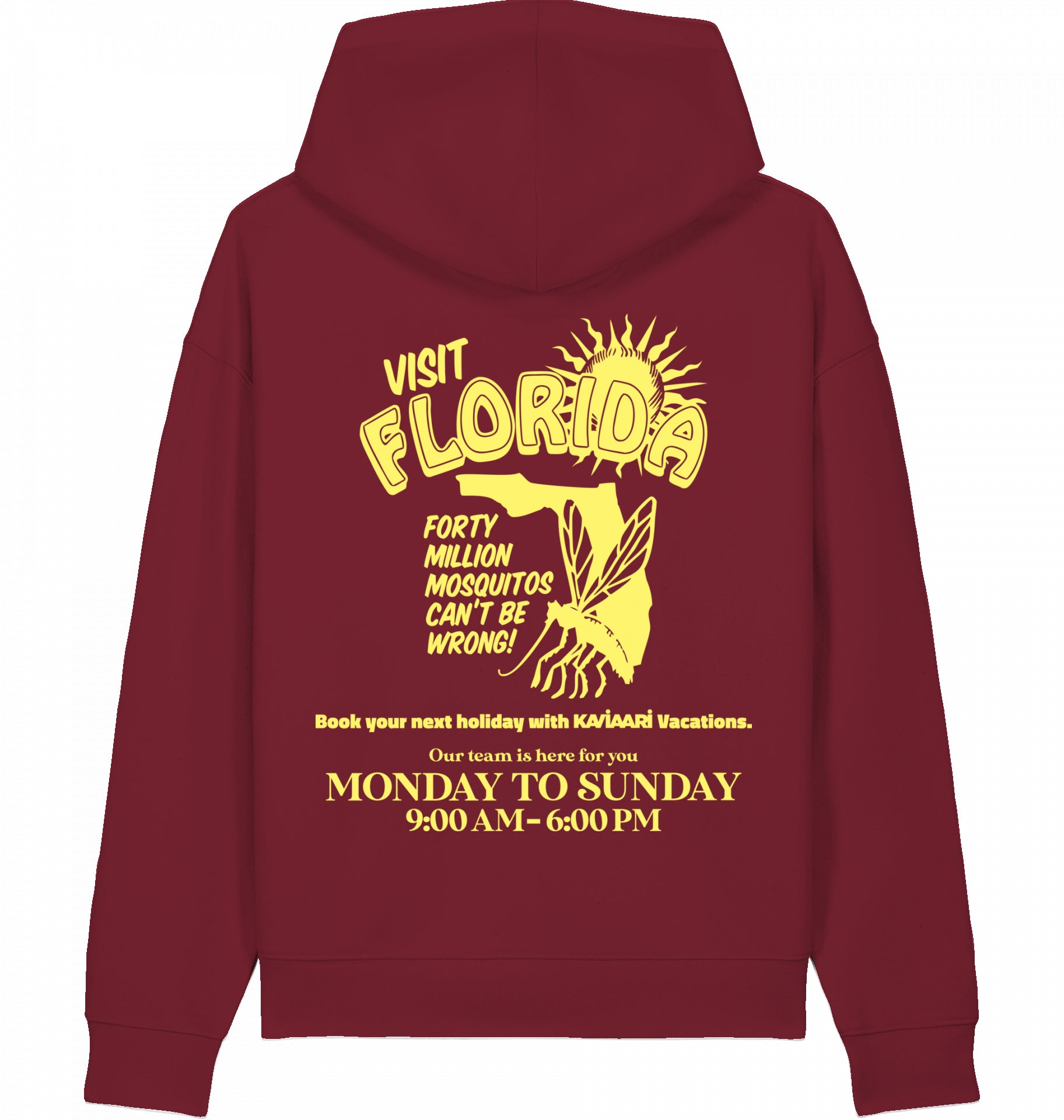 Visit Florida Relaxed Hoodie