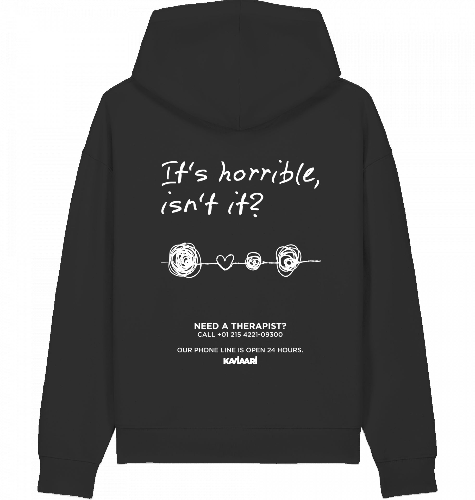 Horrible Love Relaxed Hoodie